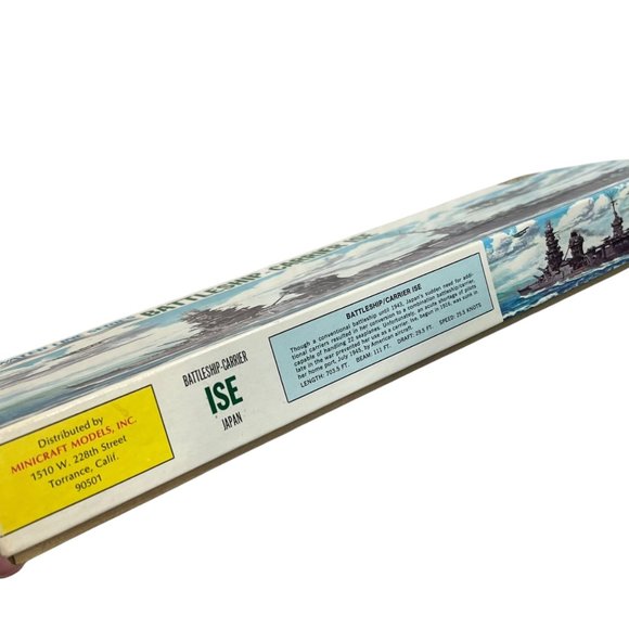 1/700 Scale Water Line Series Battleship-Carrier ISE Model Kit By Hasegawa - Picture 2 of 4